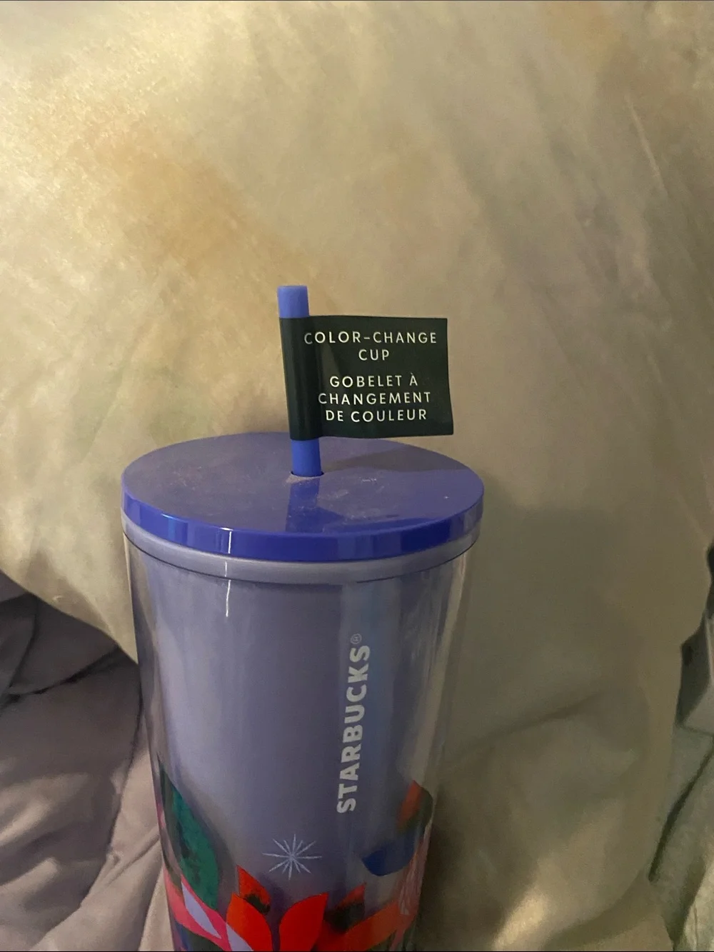 Starbucks color changing venti cup